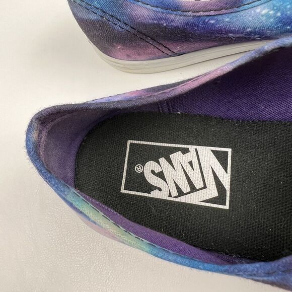 VANS Cosmic Space Galaxy Sneakers Shoes Lace Up Low Rise Unisex Old Skool US 8.5 - Picture 7 of 9